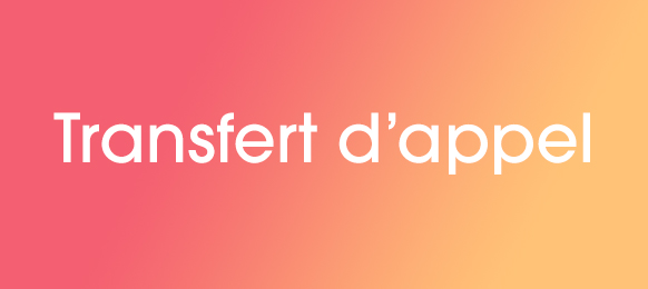 Définition Transfert d'appel