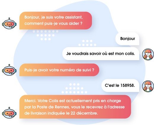 Echange avec callbot